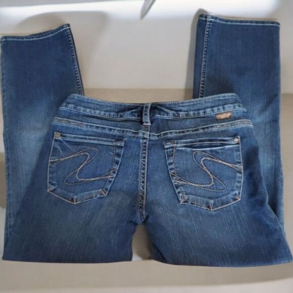 Silver Santorini WOMENS bootleg size 30 - Picture 6 of 8